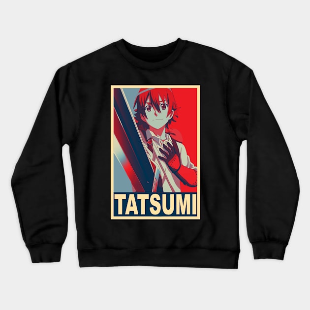 Tatsumi Poster - akame ga kill Crewneck Sweatshirt by Jack Jackson